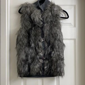 Women’s Faux Fur Calvin Klein Vest
